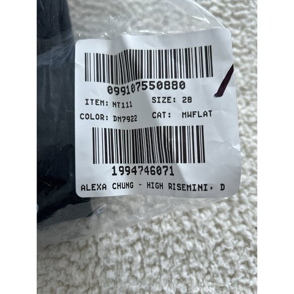 Madewell X Alexa Chung $168 High-Rise Straight Jean Outridge Wash Size 28 NT111 - Picture 8 of 15